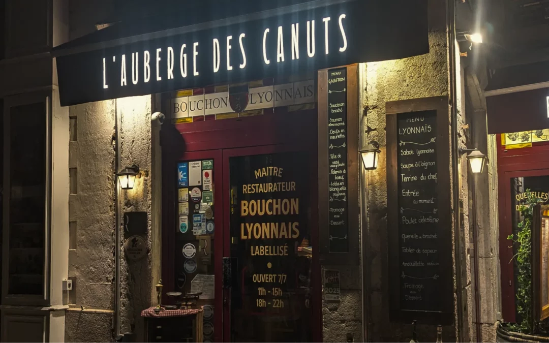 Auberge des Canuts : le bouchon lyonnais qui nous fait tomber des nues